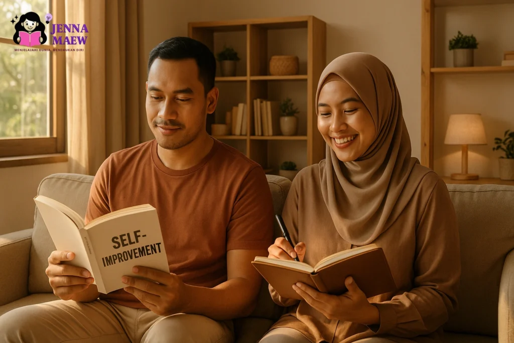 jennamaew.com - Ilustrasi Perjalanan Menemukan Versi Terbaik Diri Sendiri